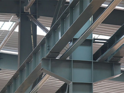 Construction of steel structure warehouses, workshops, and production workshops