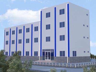 steel office building