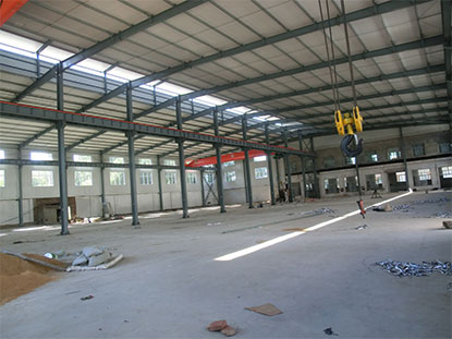 Philippine two-story steel structure