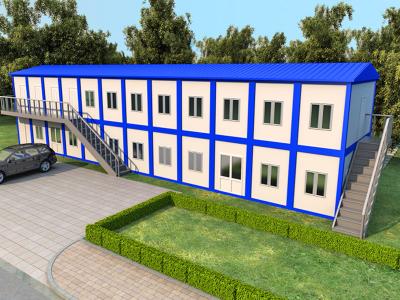 prefabricated modular container dormitory