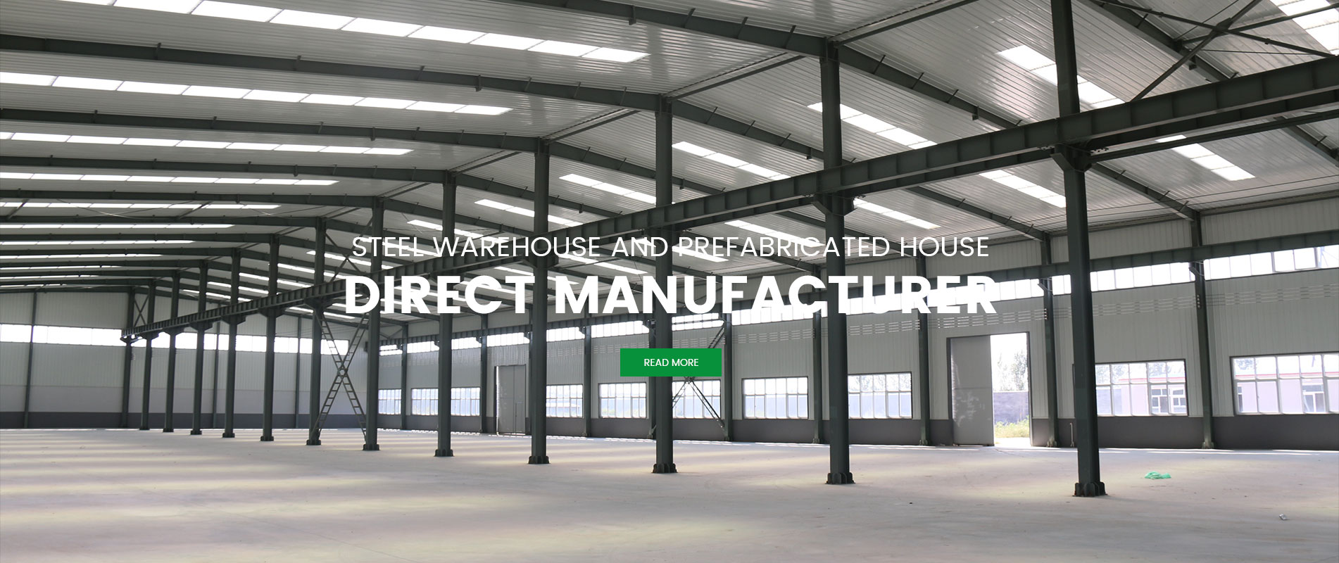 Steel warehouse and prefabricated house manufacturer