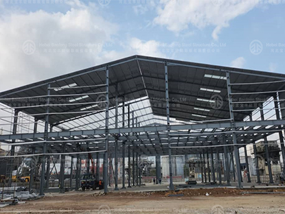 Two Stroey Steel Warehouse In Cameroon