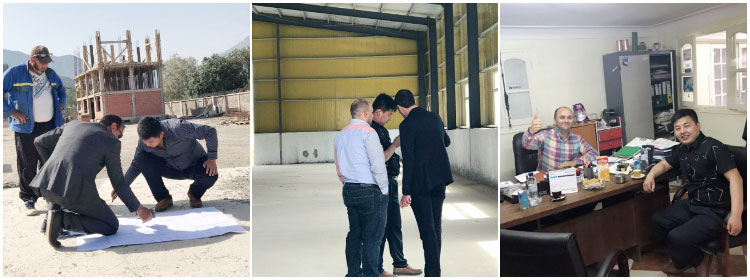 steel structure building components