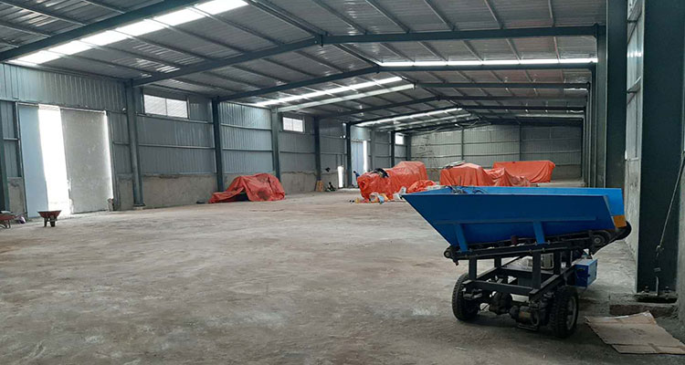 steel structural storage warehouse