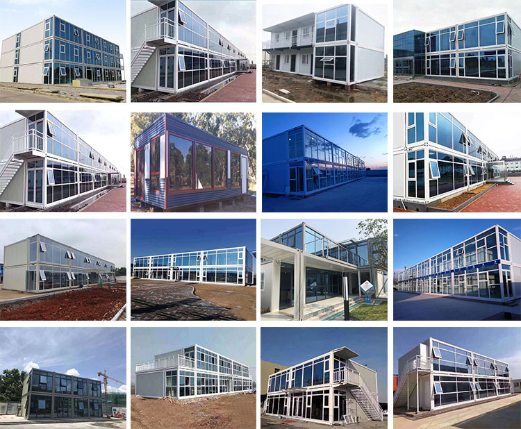 Prefabricated 3-story container dormitory