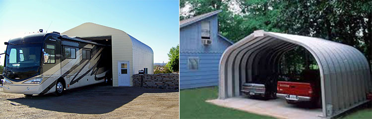 Metal thin-walled arch shed manufacturer