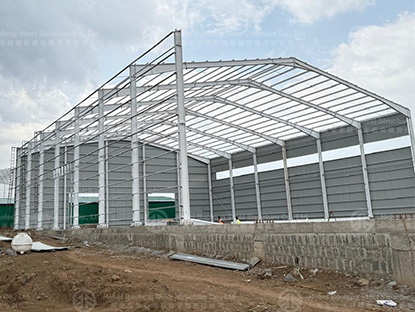 Ethiopia Steel Structure Warehouse Installation