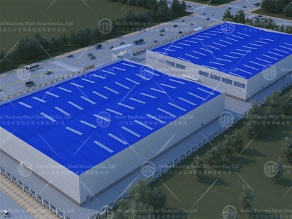 Steel structure warehouse exported to Philippines