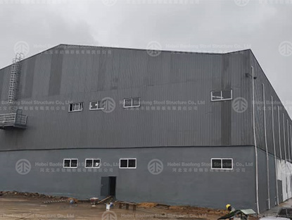 Steel Warehouse Build In Cameroon