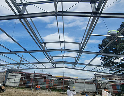 Philippines Prefab steel shop buildings