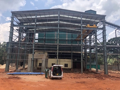 multi-story prefab construction building