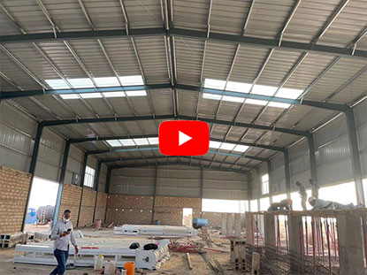 Senegal warehouse---Dimensions: 20m x 50m x 8m