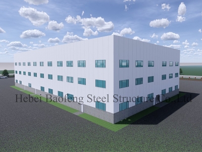 multi-story prefab construction building