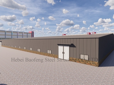 steel frame warehouse