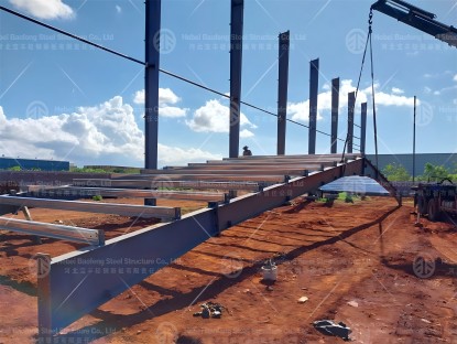 Steel Structure Warehouse for Mauritius
