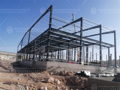 Export to Oman Two-Storey Steel Warehouse