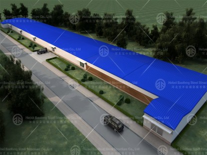 Steel Structure Philippine Farm Chicken House