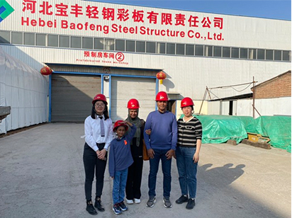 Maldives customer inspection factory