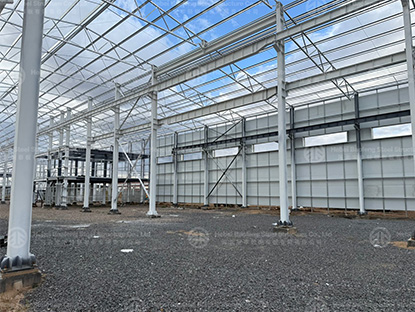 Large Steel Warehouse Build In Kazakhstan