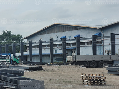 5544 Square Meter Steel Warehouse Build In The Philippines