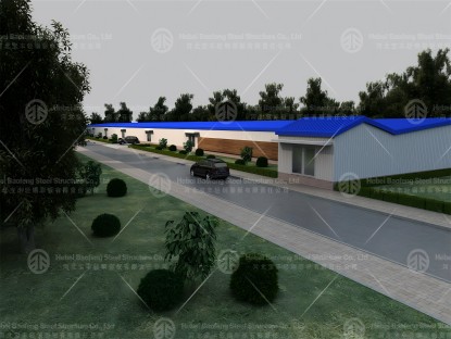 Steel Square Tube Chicken House in the Philippines