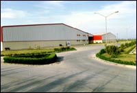 Multi-Span Warehouse Building